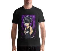 OJWKSXLL SantosAtkins BreathableMensCotton Round Neck Short Sleeve T-Shirt(X-Large)