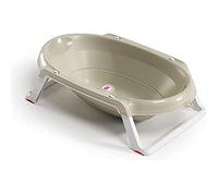 OK Baby N38952040X Onda Slim Foldable Baby Bathtub, Light Grey