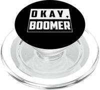 Ok Boomer Generation Z - Funny Millennials Generation Gift PopSockets PopGrip for MagSafe