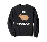 OK I Pull Up Capybara Meme Sweatshirt