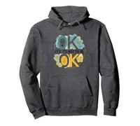 OK It's Not to Be OK - Emotional Wellness for All Pullover Hoodie, Adult Unisex, Dark Heather Grey, XL