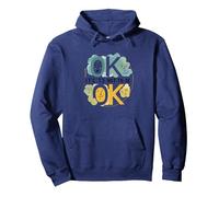OK It's Not to Be OK - Emotional Wellness for All Pullover Hoodie, Adult Unisex, Navy, S