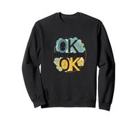 OK It's Not to Be OK - Emotional Wellness for All Sweatshirt, Adult Unisex, Black, S