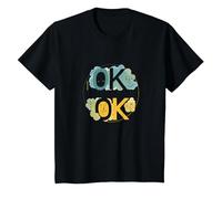 OK It's Not to Be OK - Emotional Wellness for All T-Shirt, Kids, Black, 8 Years