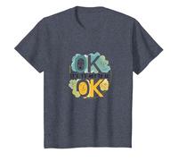 OK It's Not to Be OK - Emotional Wellness for All T-Shirt, Kids, Heather Blue, 4 Years