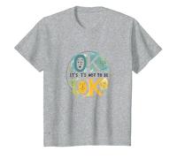 OK It's Not to Be OK - Emotional Wellness for All T-Shirt, Kids, Heather Grey, 6 Years