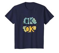 OK It's Not to Be OK - Emotional Wellness for All T-Shirt, Kids, Navy, 12 Years