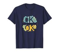 OK It's Not to Be OK - Emotional Wellness for All T-Shirt, Men, Navy, L