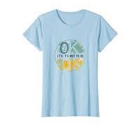 OK It's Not to Be OK - Emotional Wellness for All T-Shirt, Women, Baby Blue, XXL