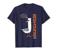 OK, Who Has Chips? Skegness Seagull Funny Joke Design T-Shirt