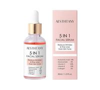 O'KADY 5 IN 1 Facial Serum with Niacinamide,Hyaluronic Acid,Vitamin C,Anti Aging Serum,Hydration & Smooth Texture,Improve Dull Tired Skin,Reduce skin fine lines-30ml