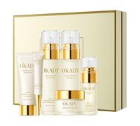 O'KADY Skin Care Gift Sets for Women,Bifida Ferment Lysate Moist Nourishing Six-piece Set,Daily Skin Care Gift Box Set for Teenage Girls,for Skin Types Glass Face Care Kit