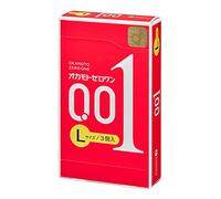 Okamaoto Condoms Zero One L size 0.01mm 3Pieces