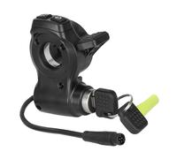 Okandomo Ignition Switch for Kukirin G2 Master Electric Scooter | Thumb Gas Thumb Throttle Single/Double Drive Switch 7-Pin Interface with Lock and Key Replacement Parts