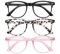 Okany Blue Light Glasses Blue Light Blocking Glasses for Women Men Computer Screen Filter Anti Headache Eyestrain Glare UV Gaming Glasses Lightweight Eyeglasses Non-Prescription