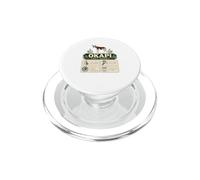 Okapi Fact Sheet Half Zebra Half Giraffe Facts PopSockets PopGrip for MagSafe