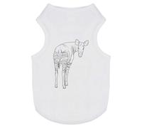 'Okapi Looking Back' Pet Dog/Cat T-Shirt (PT00127453)