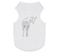 'Okapi Looking Back' Pet Dog/Cat T-Shirt (PT00127454)
