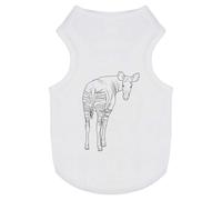 'Okapi Looking Back' Pet Dog/Cat T-Shirt (PT00127455)