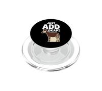 Okapi Lover Okapi Animal Rare Animal Wildlife Lover PopSockets PopGrip for MagSafe