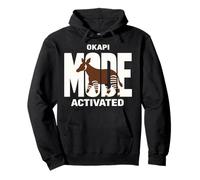 Okapi Lover Okapi Animal Rare Animal Wildlife Lover Pullover Hoodie