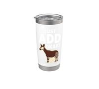 Okapi Lover Okapi Animal Rare Animal Wildlife Lover Stainless Steel Insulated Tumbler