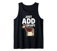 Okapi Lover Okapi Animal Rare Animal Wildlife Lover Tank Top