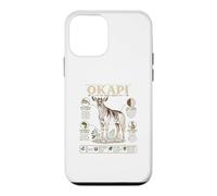 Okapi The Forest Giraffe Wildlife Facts Lover Case for iPhone 12 mini