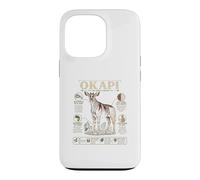 Okapi The Forest Giraffe Wildlife Facts Lover Case for iPhone 13 Pro