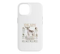 Okapi The Forest Giraffe Wildlife Facts Lover Case for iPhone 14