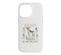 Okapi The Forest Giraffe Wildlife Facts Lover Case for iPhone 14 Pro Max