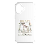 Okapi The Forest Giraffe Wildlife Facts Lover Case for iPhone 16