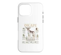 Okapi The Forest Giraffe Wildlife Facts Lover Case for iPhone 16 Pro Max