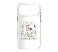 Okapi The Forest Giraffe Wildlife Facts Lover Case for iPhone 17 Pro Max