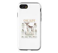 Okapi The Forest Giraffe Wildlife Facts Lover Case for iPhone SE (2020) / 7/8