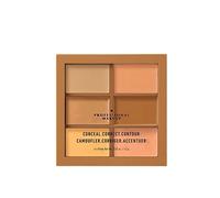 OKAQEE Conceal & Correct Contour Palette - Six Shades Cream Texture - Concealer Full Coverage for Dark Circles Face Make-up - Long Lasting Matte Finish 9g (Medium)