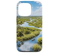 Okavango Delta Wetland River Landscape Botswana Scene Case for iPhone 13 Pro