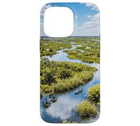 Okavango Delta Wetland River Landscape Botswana Scene Case for iPhone 14 Pro Max