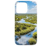 Okavango Delta Wetland River Landscape Botswana Scene Case for iPhone 15 Pro Max