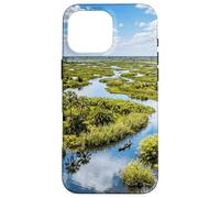 Okavango Delta Wetland River Landscape Botswana Scene Case for iPhone 16 Pro Max