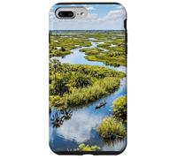 Okavango Delta Wetland River Landscape Botswana Scene Case for iPhone 7 Plus/8 Plus