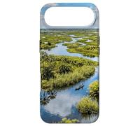 Okavango Delta Wetland River Landscape Botswana Scene Case for iPhone Air