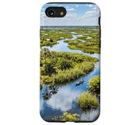 Okavango Delta Wetland River Landscape Botswana Scene Case for iPhone SE (2020) / 7/8