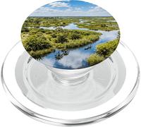 Okavango Delta Wetland River Landscape Botswana Scene PopSockets PopGrip for MagSafe