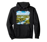 Okavango Delta Wetland River Landscape Botswana Scene Pullover Hoodie