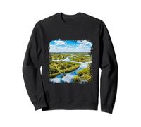 Okavango Delta Wetland River Landscape Botswana Scene Sweatshirt