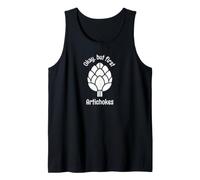 Okay But First Artichokes Tank Top