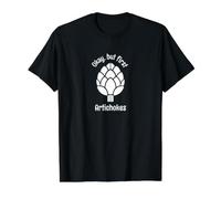 Okay But First Artichokes Value Graphic T-Shirt, Men, Black, XL