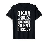 Okay But Have You Ever Been to A Silent Disco? Value Graphic T-Shirt, Men, Black, M