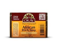OKAY Pure Naturals African Black Soap, 5.5 Ounce, 0.16 kg